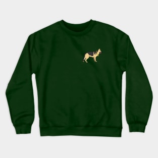 Festive German Shepherd Crewneck Sweatshirt